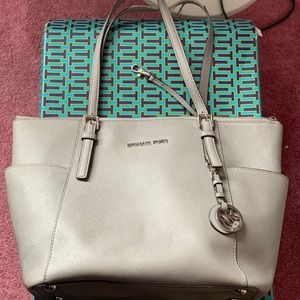 Gray MK Bag! Slightly used , good condition